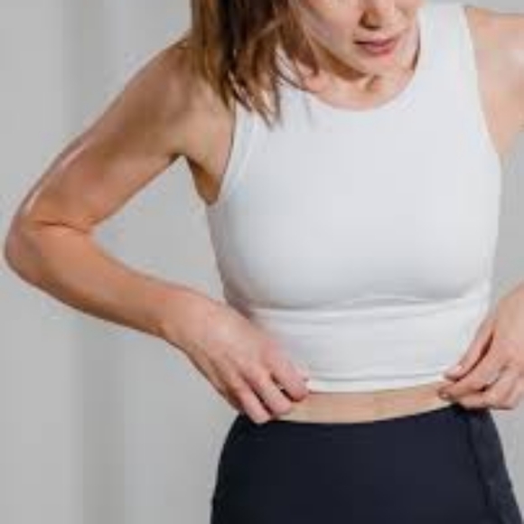 Lululemon Kick Swerve White Sports Bra - Picture 3 of 6